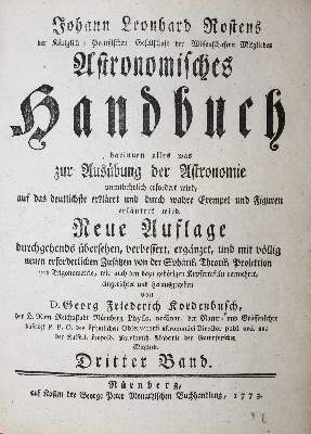 Bild Nr.2: 136-1591 Rost,J.L.: (Verschiedene Gebiete - Varia, Astronomie)