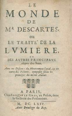 Bild Nr.1: 136-1618 Descartes,R.: (Verschiedene Gebiete - Varia)