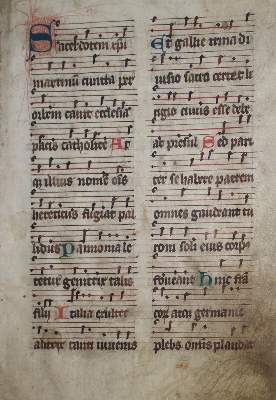 Bild Nr.1: 136-164 Graduale.: (Handschriften)