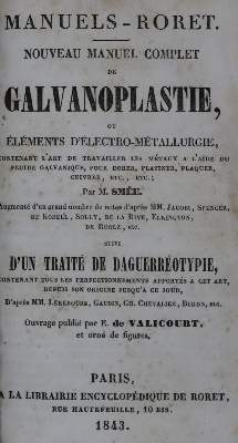 Bild Nr.2: 136-1694 Smee,A. u. E. de Valicourt.: (Verschiedene Gebiete - Varia, Physik, Elektrizität)