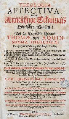 Bild Nr.1: 136-17 Bail,L.: (Alte Drucke, Handschriften und Theologie)