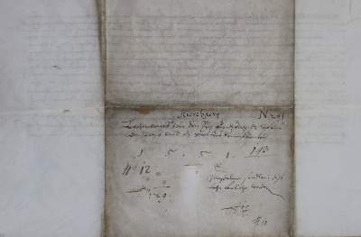 Bild Nr.2: 136-170 Albrecht (V.) Pfalzgraf bei Rhein: (Handschriften, Lehenbrief)