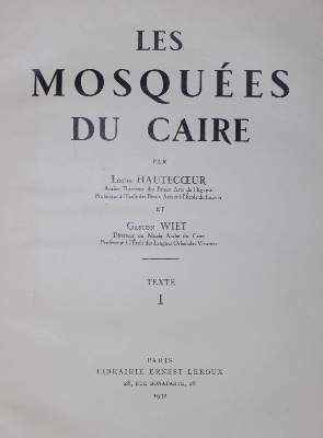 Bild Nr.3: 136-1733 Hautecoeur,L. u. G.Wiet.: (Afrika, Ägypten)