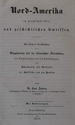 Bild Nr.1: 136-1776 Andree,K.: (Amerika)
