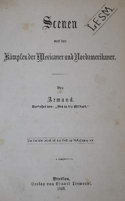 Bild Nr.1: 136-1778 Armand (d.i. F.A.Strubberg).: (Amerika)
