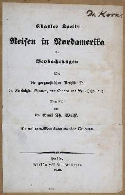 Bild Nr.2: 136-1795 Lyell,C.: (Amerika)