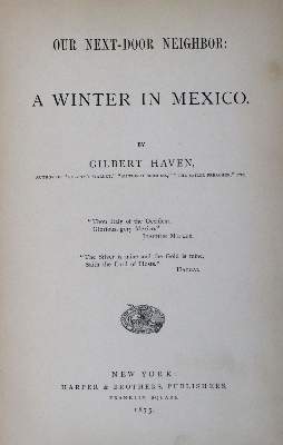 Bild Nr.4: 136-1799 Dillon,A.: (Amerika, Mexiko)