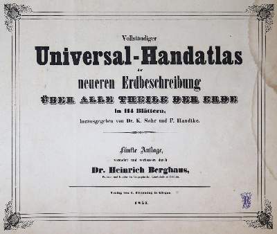 Bild Nr.4: 136-1862 Sohr,K. u. F.Handtke.: (Verschiedene Länder - Geschichte, Atlanten)