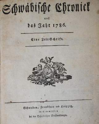 Bild Nr.1: 136-1880 Schwäbische Chronick: (Deutschland, Baden-Württemberg)
