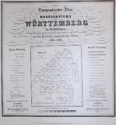Bild Nr.3: 136-1881 Topographische Atlas, Der,: (Deutschland, Baden-Württemberg)