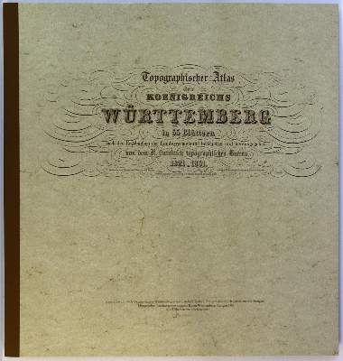 Bild Nr.4: 136-1881 Topographische Atlas, Der,: (Deutschland, Baden-Württemberg)