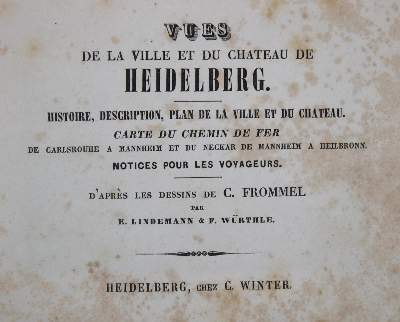 Bild Nr.1: 136-1914 Frommel,C.: (Deutschland, Heidelberg)