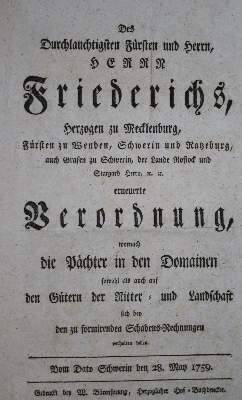 Bild Nr.1: 136-1930 Sammlung: (Deutschland, Mecklenburg-Schwerin)