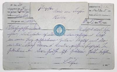 Bild Nr.1: 136-1947 Marie Prinzessin von Preussen,: (Deutschland, Preussen)