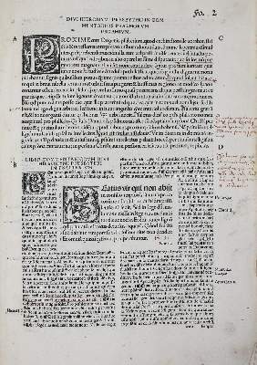 Bild Nr.2: 136-196 Hieronymus,S.E.: (Alte Drucke, Handschriften und Theologie)