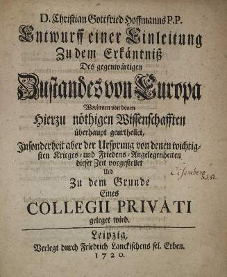 Bild Nr.1: 136-199 Hoffmann,C.G.: (Alte Drucke, Handschriften und Theologie)