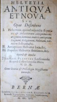 Bild Nr.1: 136-2053 Plantin,J.B.: (Schweiz)