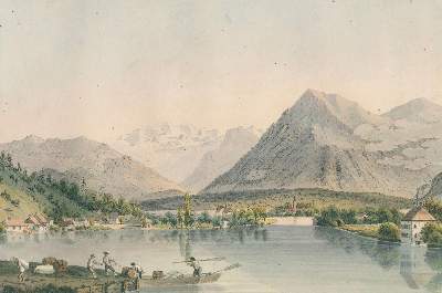 Bild Nr.2: 136-2058 Vierzehn Aussichten: (Schweiz)
