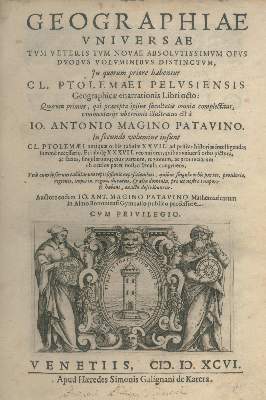 Bild Nr.1: 136-2068 Ptolemaeus,C.: (Verschiedene Länder - Geschichte, Atlanten)