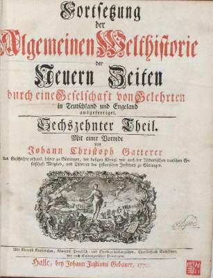 Bild Nr.1: 136-2083 Gatterer,J.C.: (Verschiedene Länder - Geschichte, Benelux)
