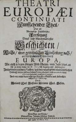 Bild Nr.2: 136-2146 Merian,M.: (Verschiedene Länder - Geschichte)