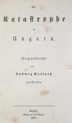 Bild Nr.1: 136-2178 Kossuth,L.: (Verschiedene Länder - Geschichte, Ungarn)