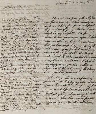 Bild Nr.1: 136-2189 Ess, Leander van,: (Autographen)