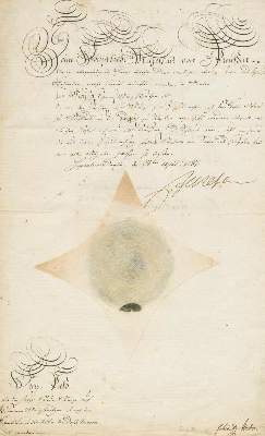 Bild Nr.1: 136-2193 Friedrich Wilhelm II.,: (Autographen)