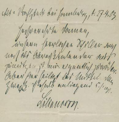 Bild Nr.22: 136-2219 Autographen-Sammlung: (Schiller-Verband)