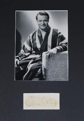 Bild Nr.1: 136-2230 Welles, Orson: (Autographen)
