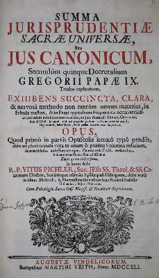 Bild Nr.1: 136-224 Pichler,V.: (Kirchenrecht)