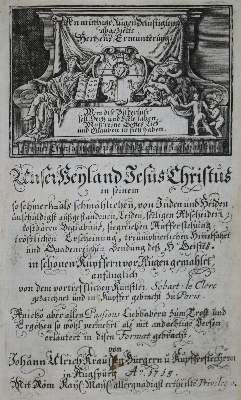 Bild Nr.1: 136-228 Krauß,J.U.: (Alte Drucke, Handschriften und Theologie)