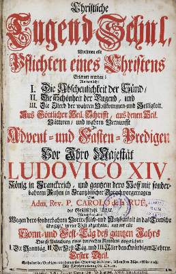 Bild Nr.1: 136-231 La Rue,C.de: (Alte Drucke, Handschriften und Theologie)