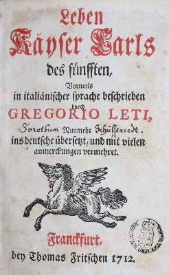 Bild Nr.1: 136-234 Leti,G.: (Alte Drucke, Handschriften und Theologie)