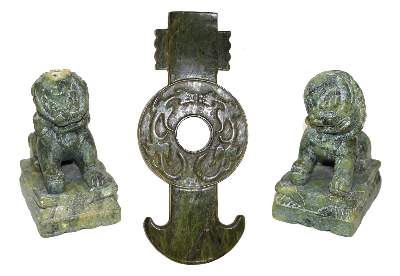 Bild Nr.1: 136-2361 Paar Foo Hunde,: (Asiatika, China)