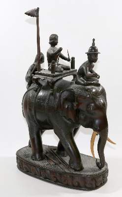 Bild Nr.1: 136-2369 Elefantenreiter.: (Asiatika)