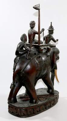 Bild Nr.2: 136-2369 Elefantenreiter.: (Asiatika)