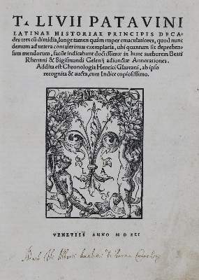Bild Nr.1: 136-238 Livius,T.: (Alte Drucke, Handschriften und Theologie)