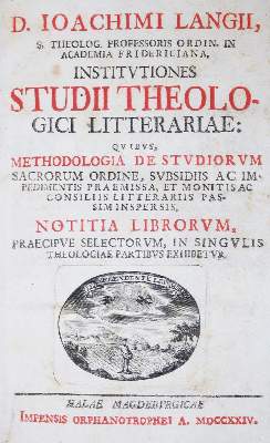 Bild Nr.11: 136-24 Baumgarten,S.J.: (Alte Drucke, Handschriften und Theologie)