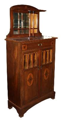 Bild Nr.1: 136-2427 Jugendstil Vertiko.: (Möbel)