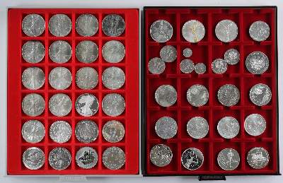 Bild Nr.3: 136-2452 Silbermünzen.: (Münzen, Silber)