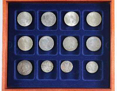 Bild Nr.18: 136-2453 Silbermünzen: (Münzen, Silber)