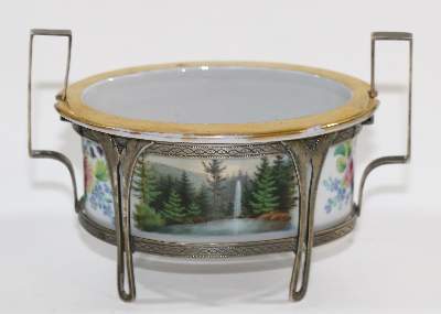 Bild Nr.1: 136-2477 Jardiniere,: (Porzellan u. Keramik)