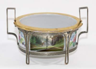 Bild Nr.2: 136-2477 Jardiniere,: (Porzellan u. Keramik)