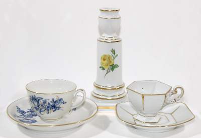 Bild Nr.2: 136-2485 Meissen u. Stadt Meissen.: (Porzellan u. Keramik, Meissen)
