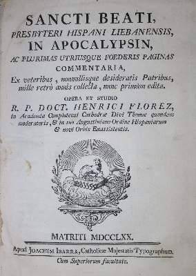Bild Nr.1: 136-25 Beatus von Liebana.: (Alte Drucke, Handschriften und Theologie)