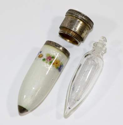 Bild Nr.2: 136-2525 Flakon Silber mit: (Schmuck)