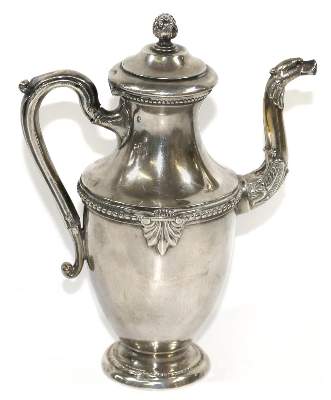 Bild Nr.1: 136-2562 Kaffeekännchen.: (Silber)