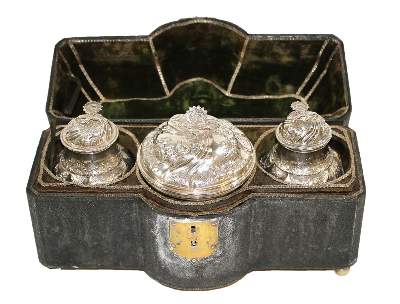Bild Nr.2: 136-2568 Samuel Taylor Silber Teeset, London 1754.: (Silber)