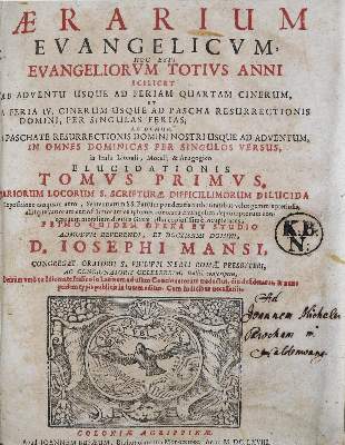 Bild Nr.1: 136-259 Mansi,J.: (Alte Drucke, Handschriften und Theologie)